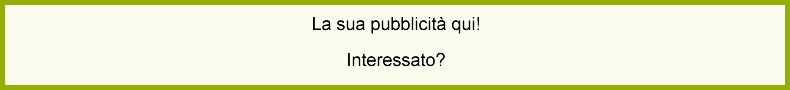 La sua pubblicità qui!